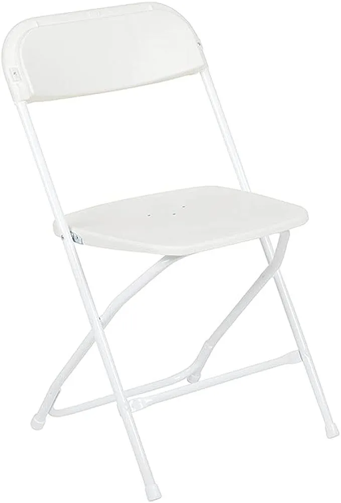 Plastic White Folding Chairs