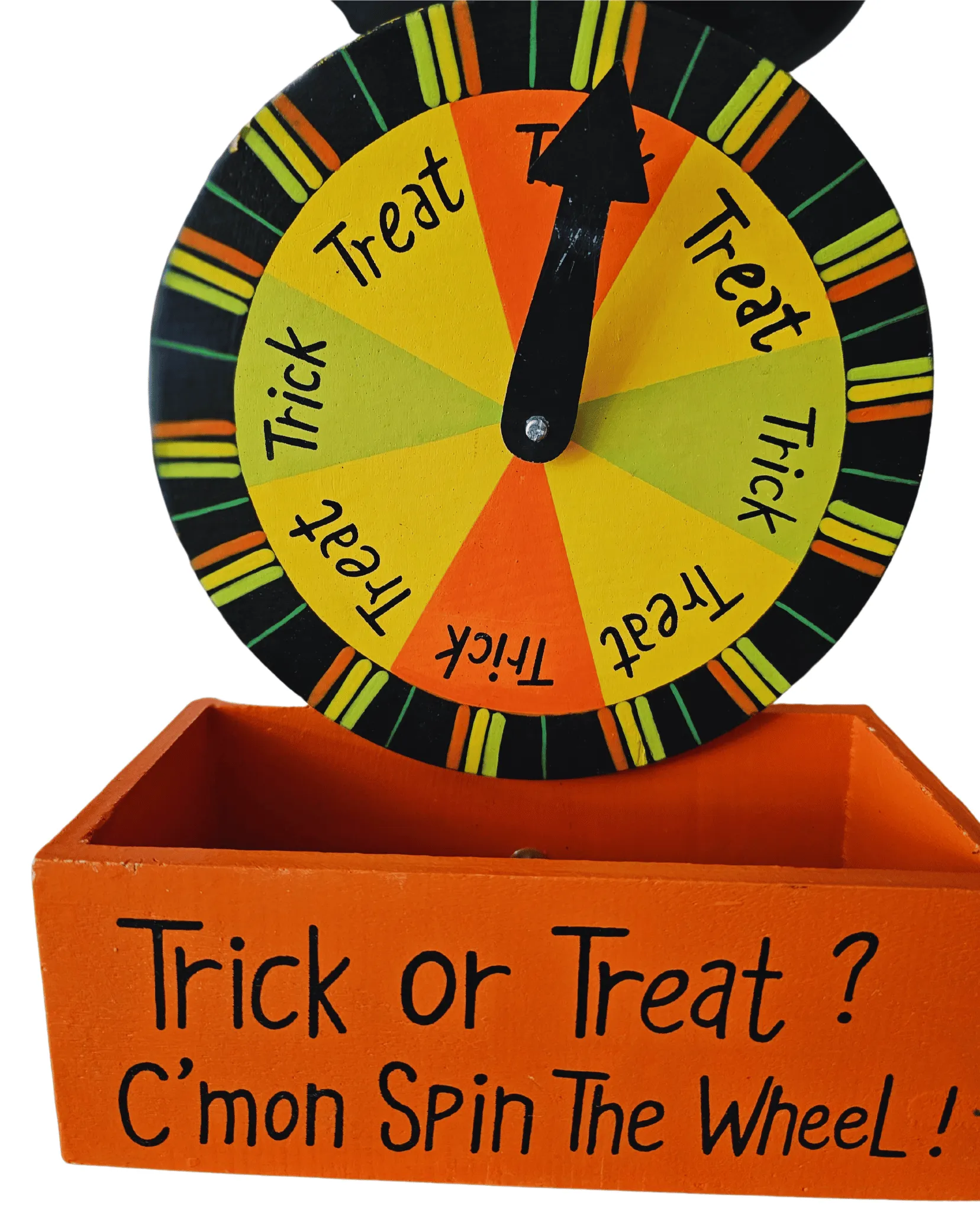 Table Top Trick or Treat Spinner