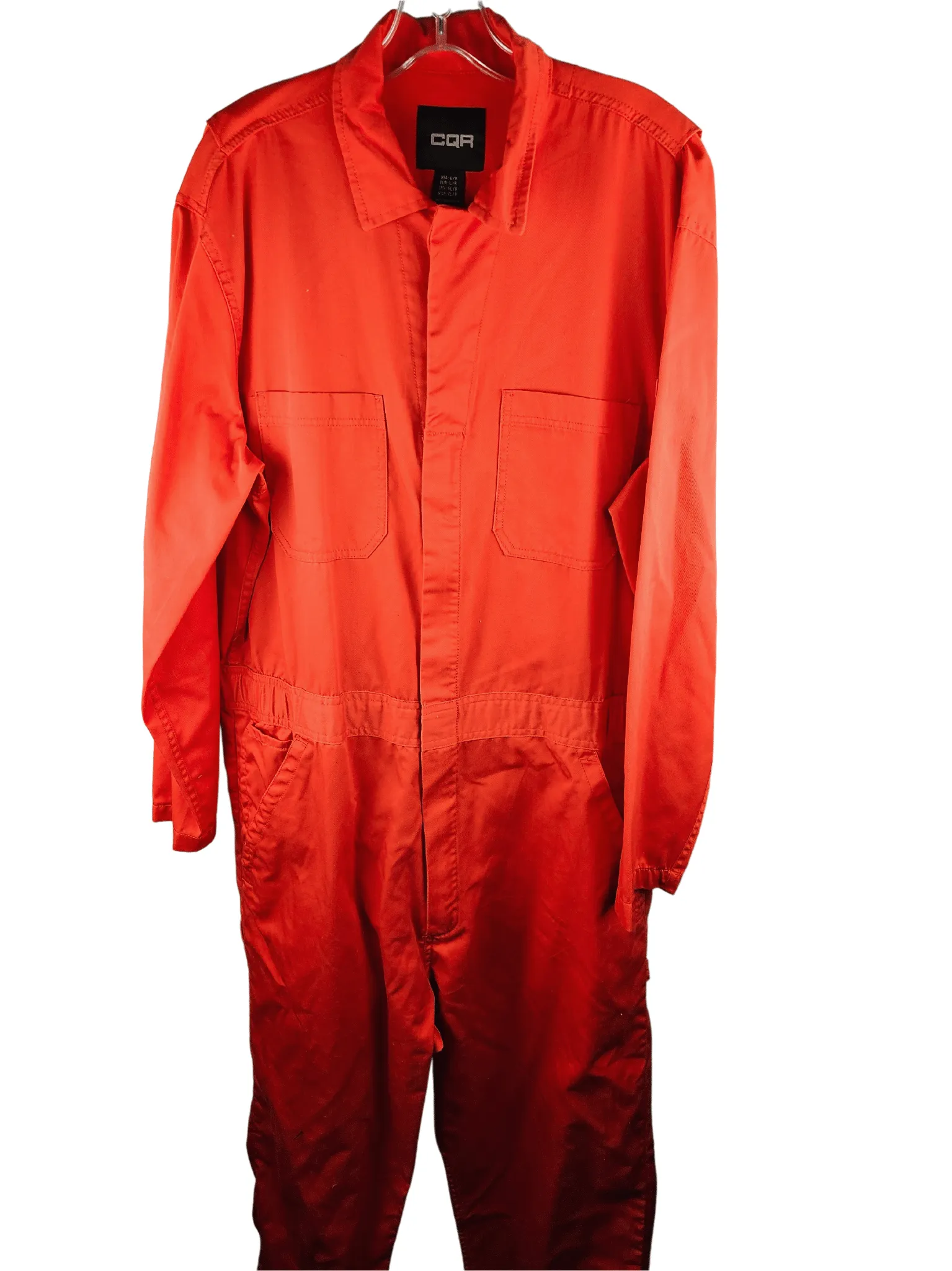Orange 'Prisoner' Jumpsuit