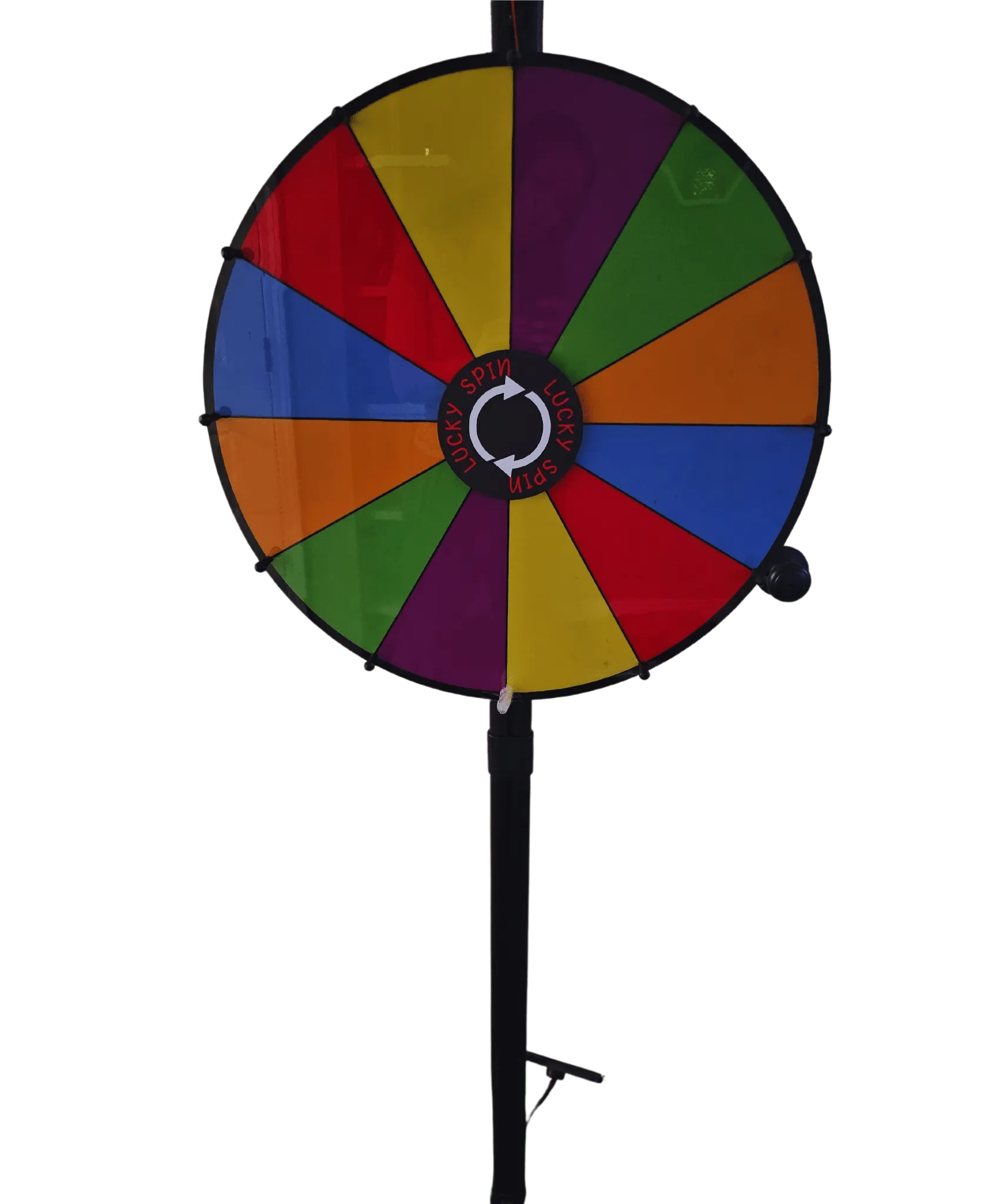 4' Prize Wheel with Stand & Base