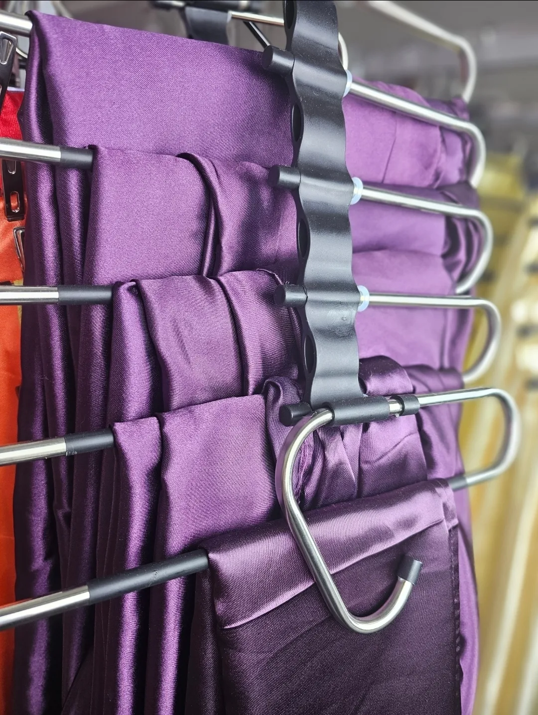Plum Satin Overlays 72"x72"