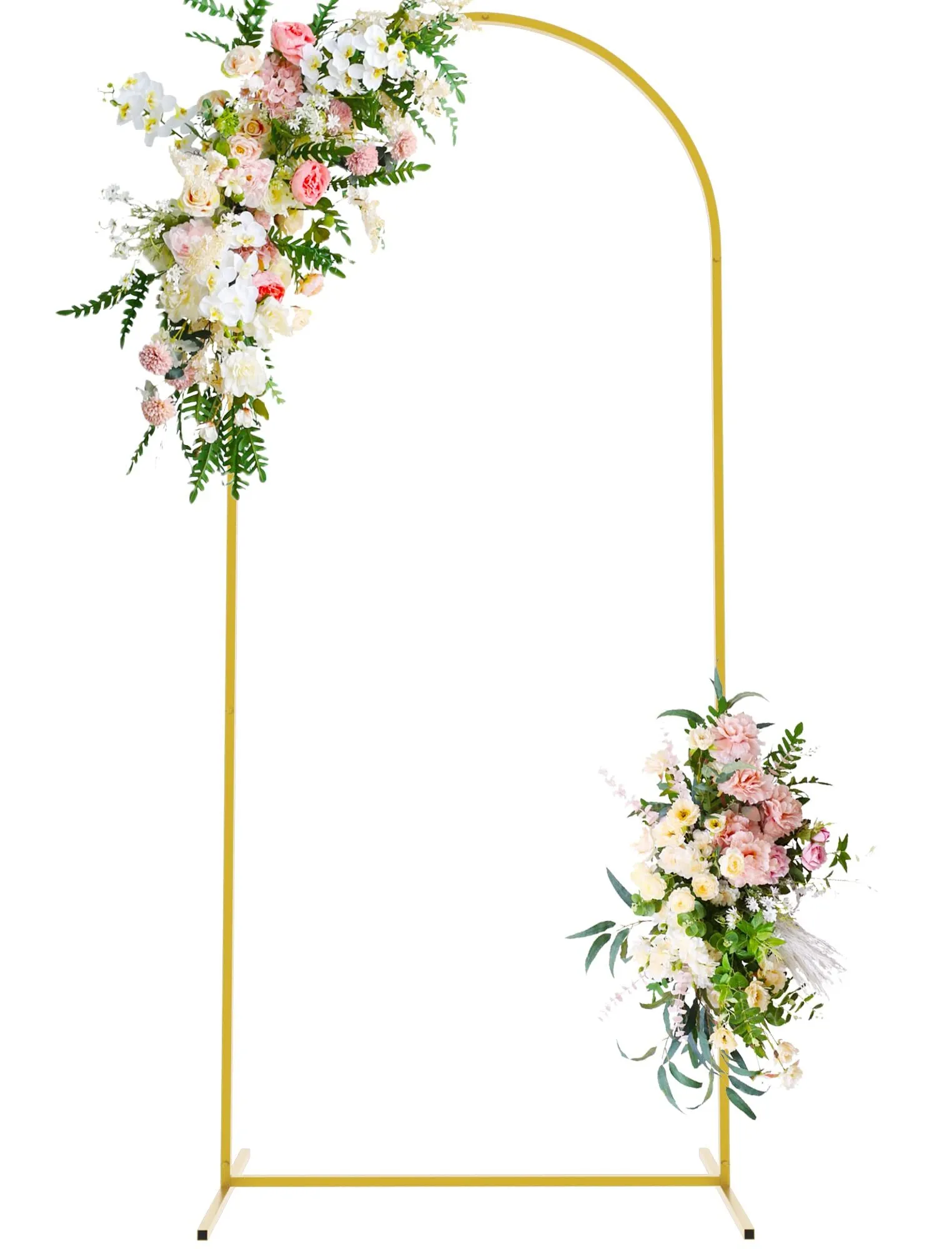 7' Gold Arch Backdrop 