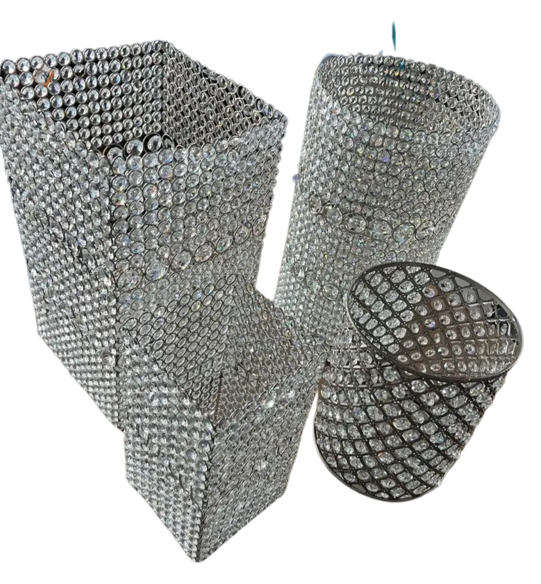 Set of Silver 50+ Bling Decor