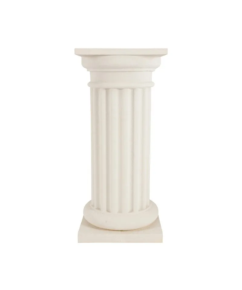 Set of 4, 13" White Columns