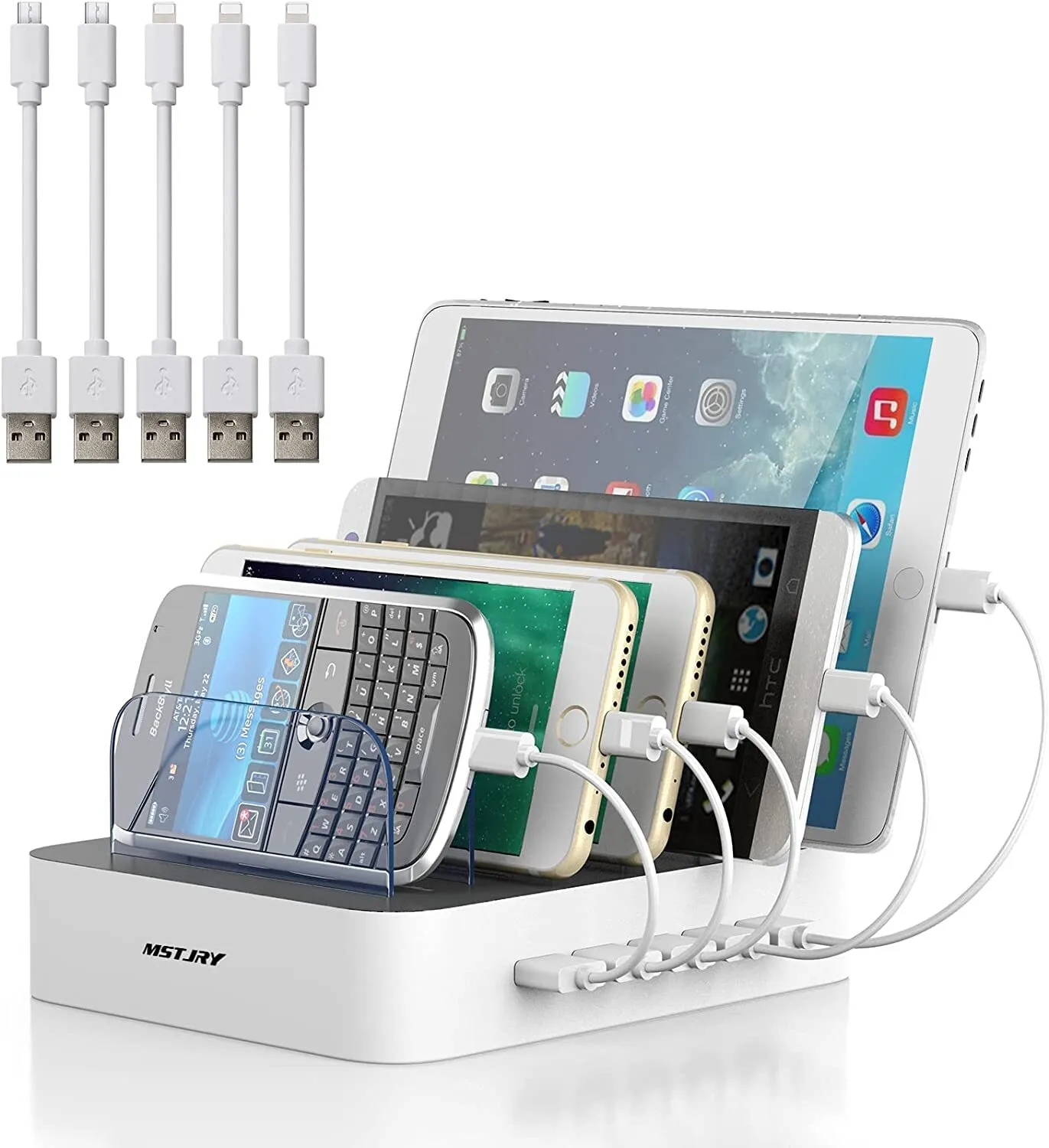 6 Port Charging Station