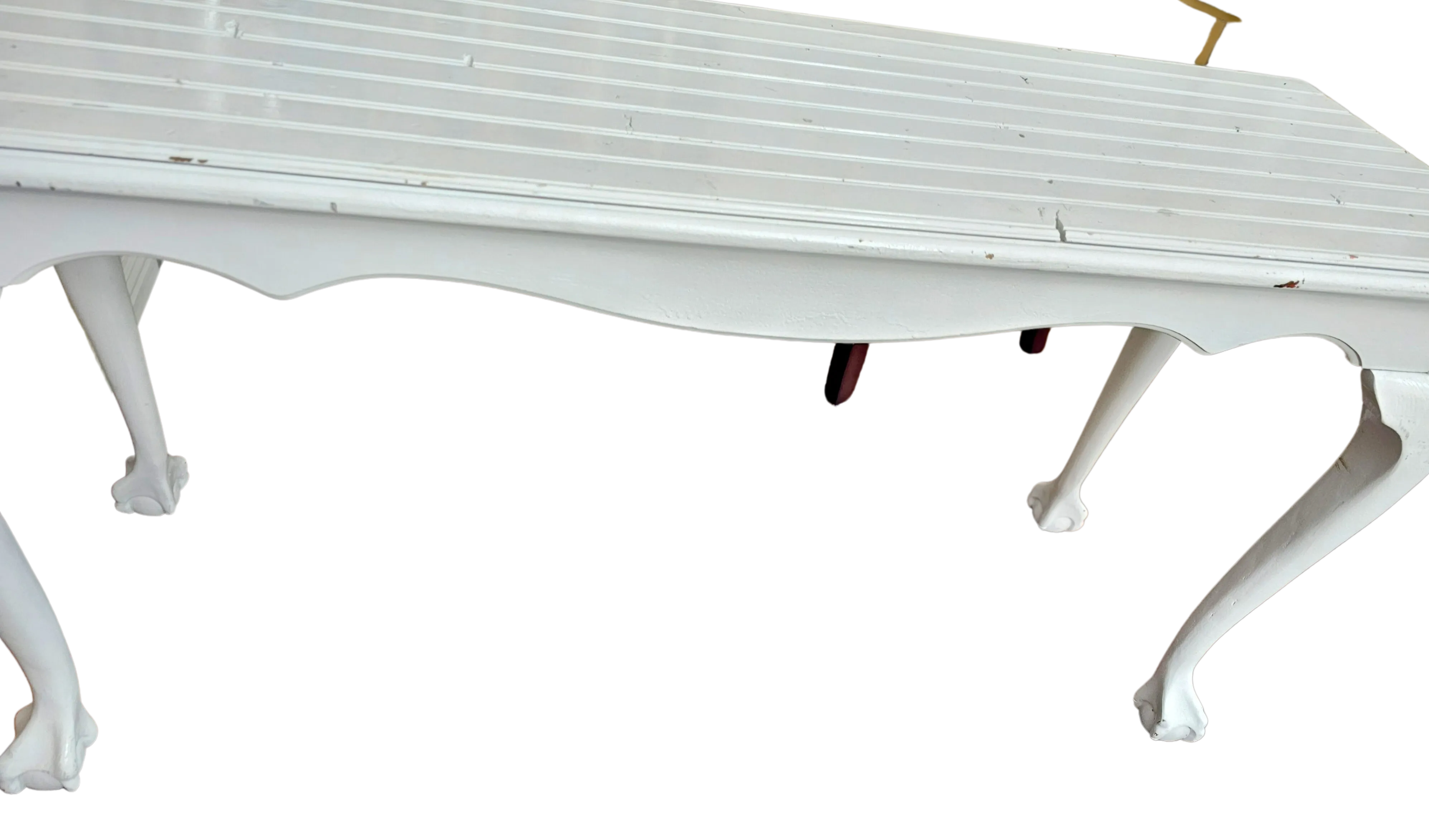 White Sign In Table