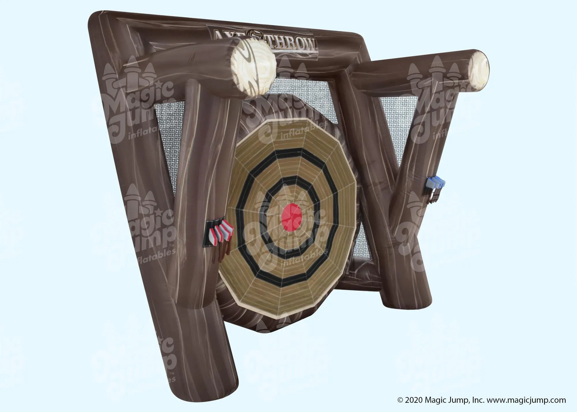 Axe Throwing Game Single Unit