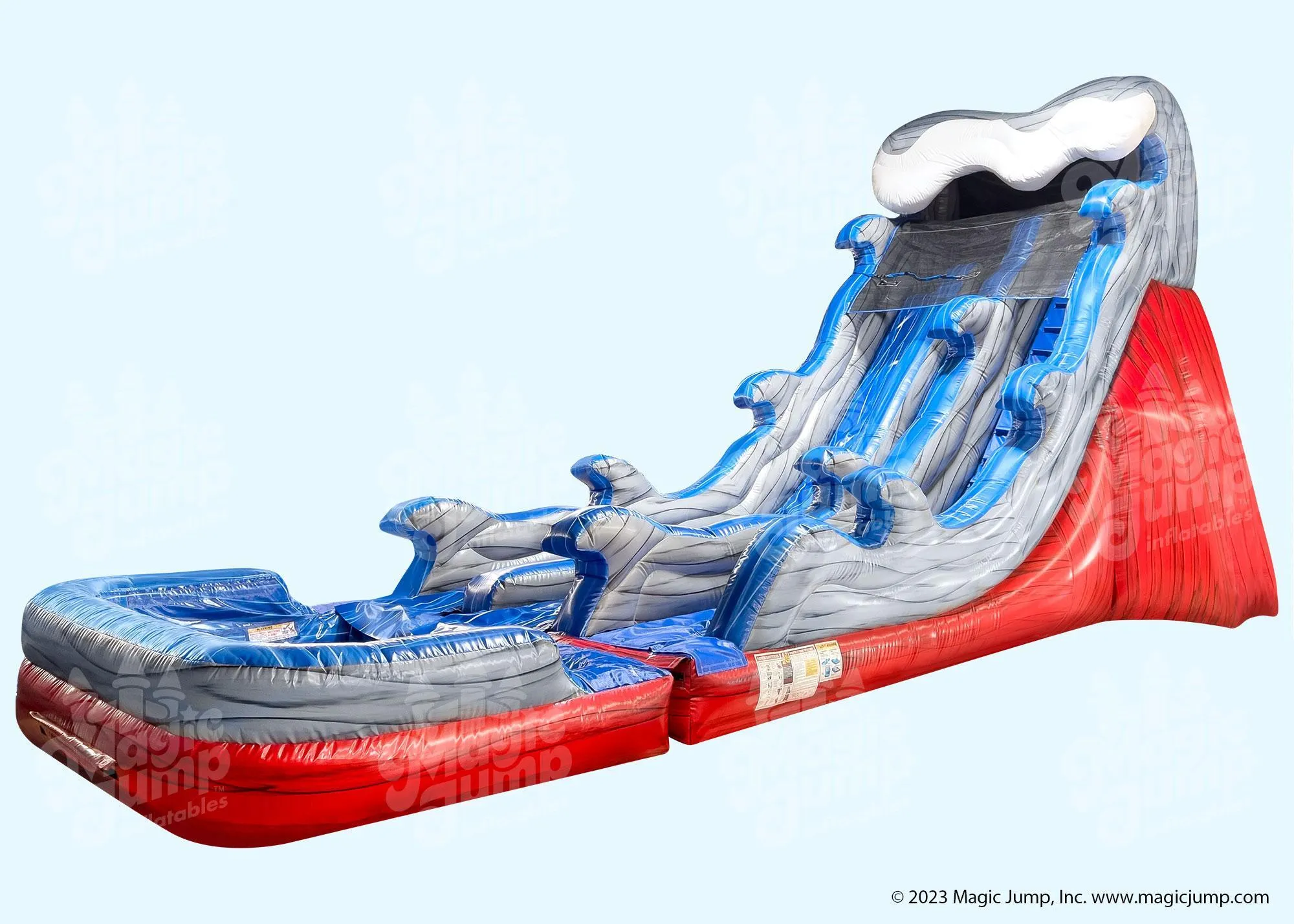 20' Bahama Dual Waterslide 