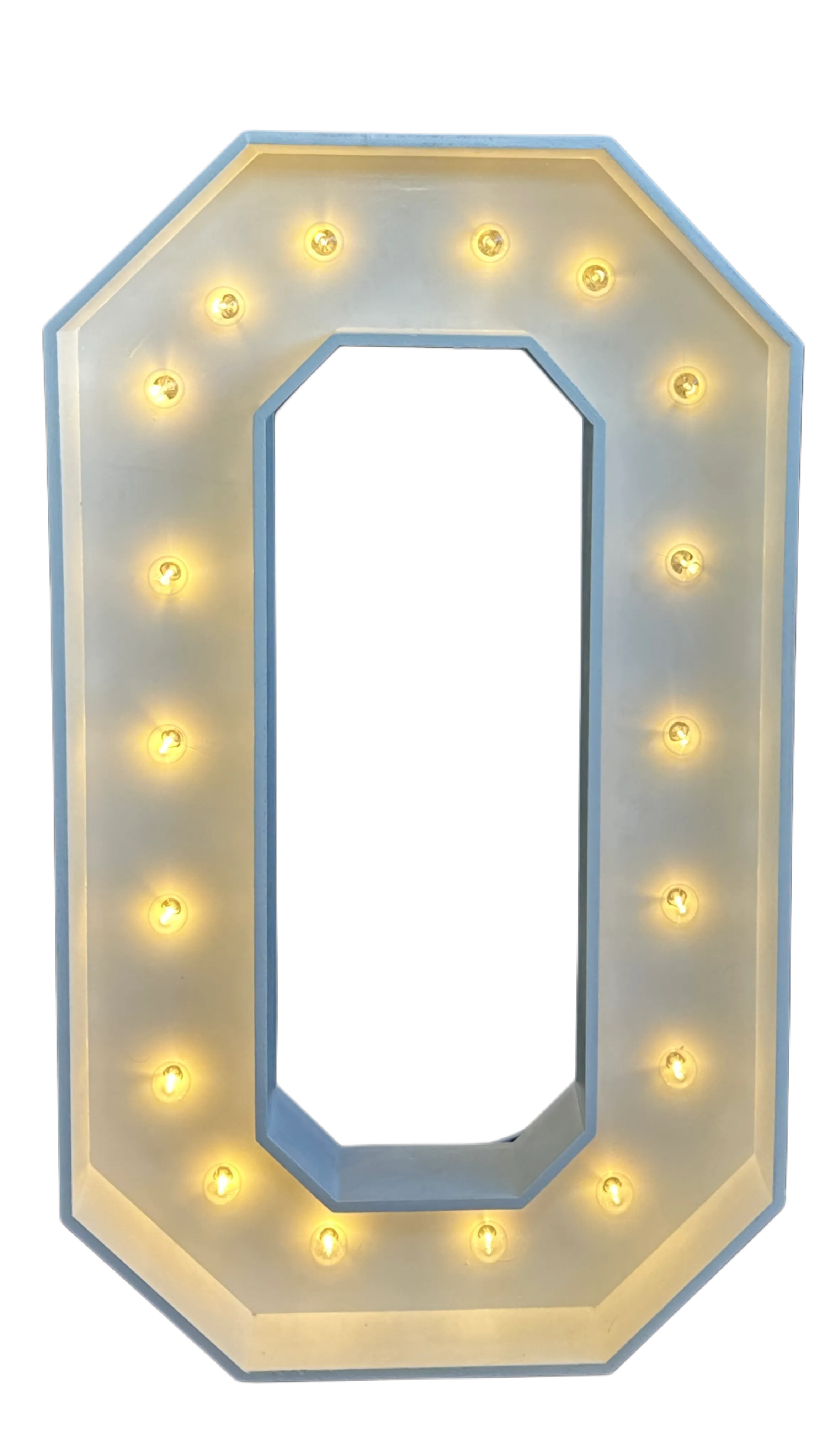 "0" Marquee Number/Letter