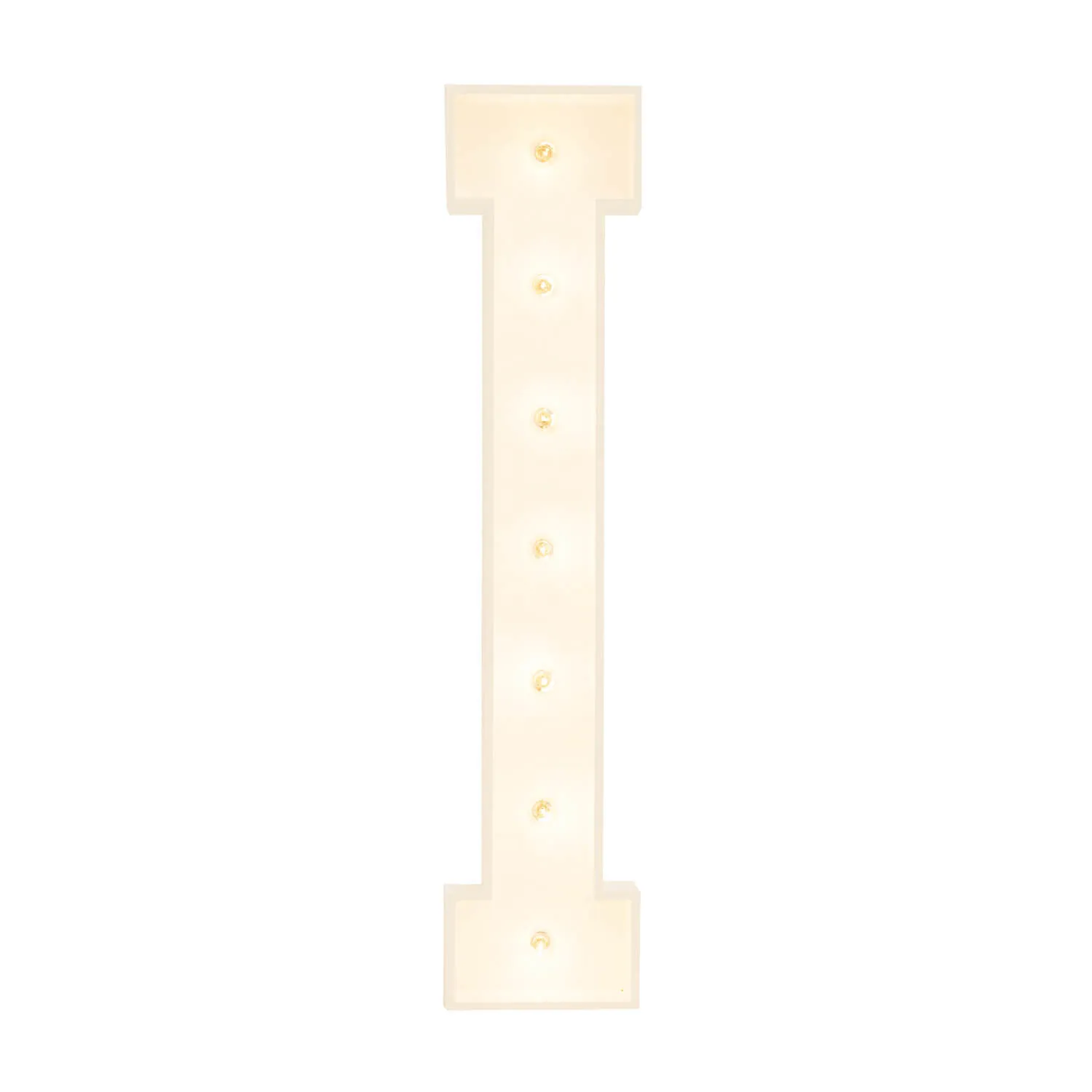 "I" Marquee Letter