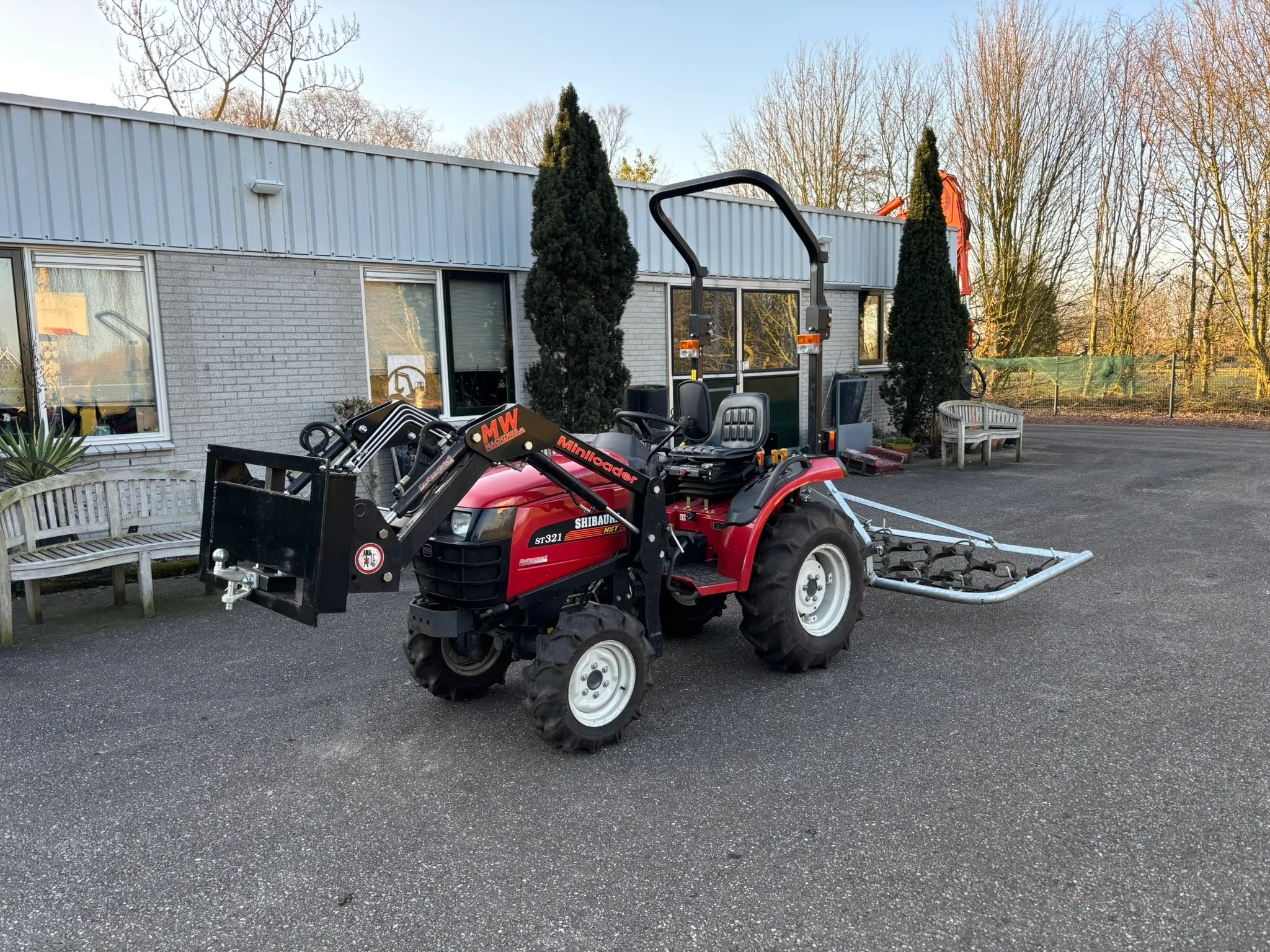 Minitrekker aanbouwdelen