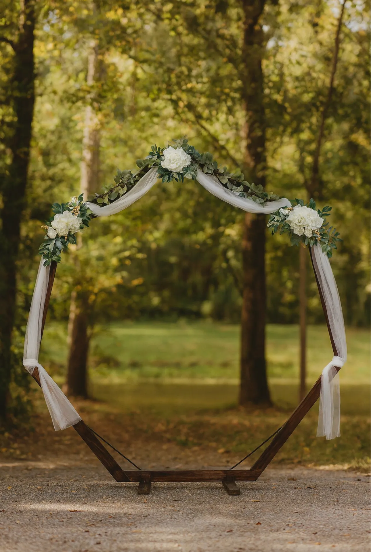 Decorated Wooden Arch