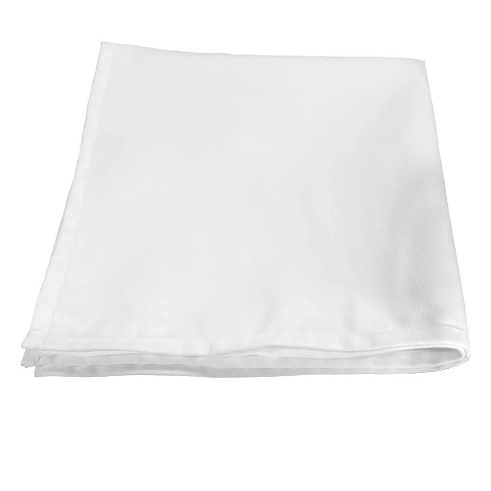 17x17 White Cloth Napkins 