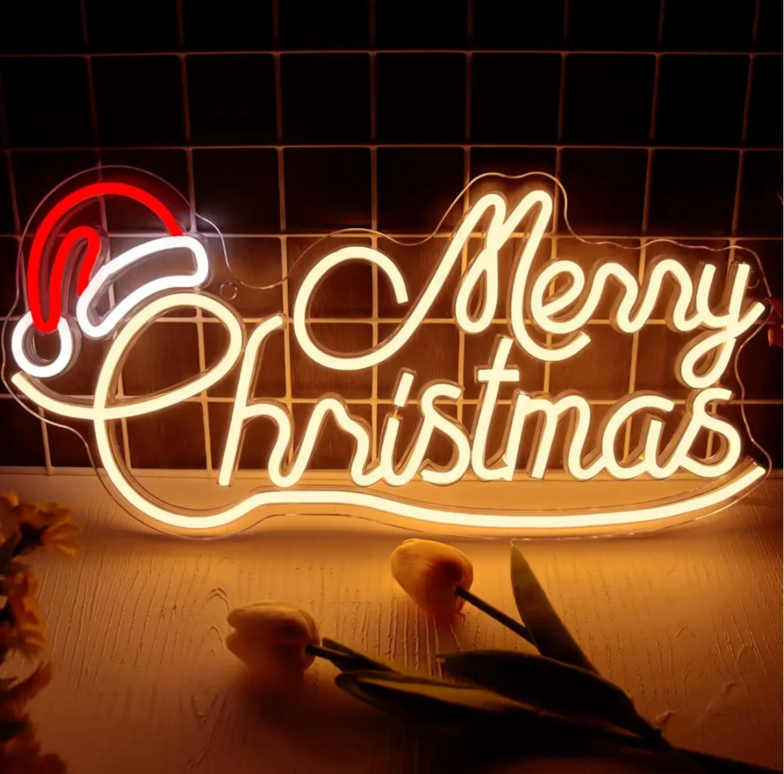“Merry Christmas” Neon Sign 