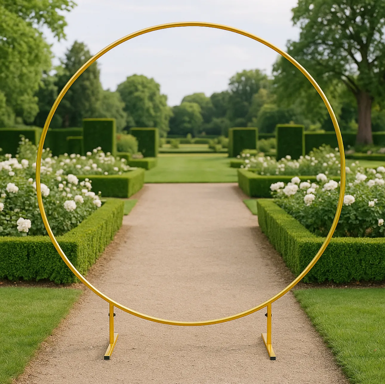 7.2FT Round Gold Arch