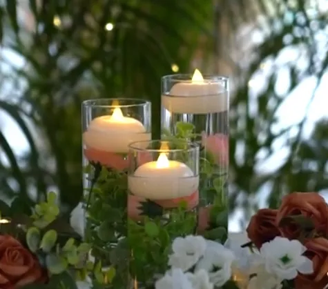 2Inch Floating Candles-Battery Operated