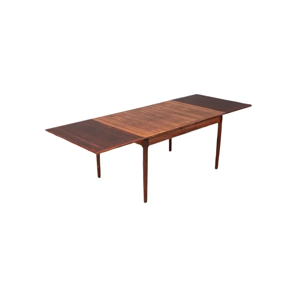 Danish Mid Century Rosewood Table with Extensions