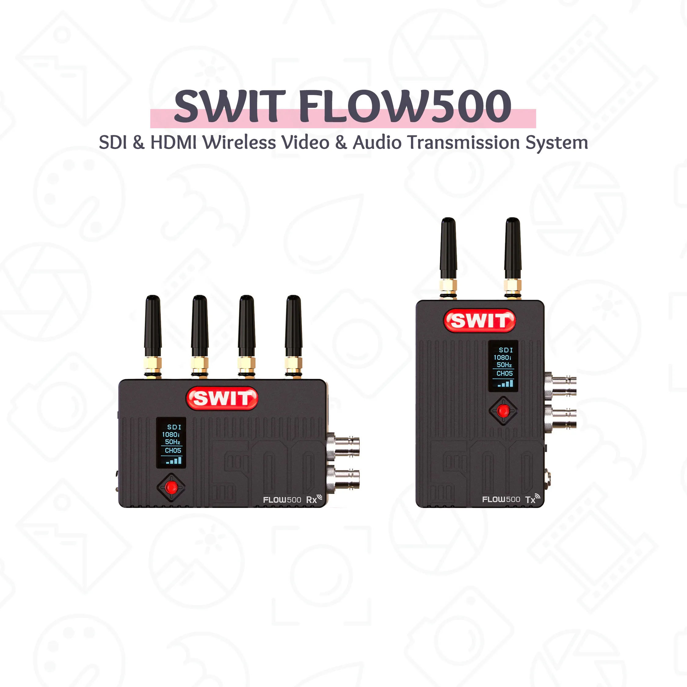 Swit flow500 Video trasmittion SDI & HDMI