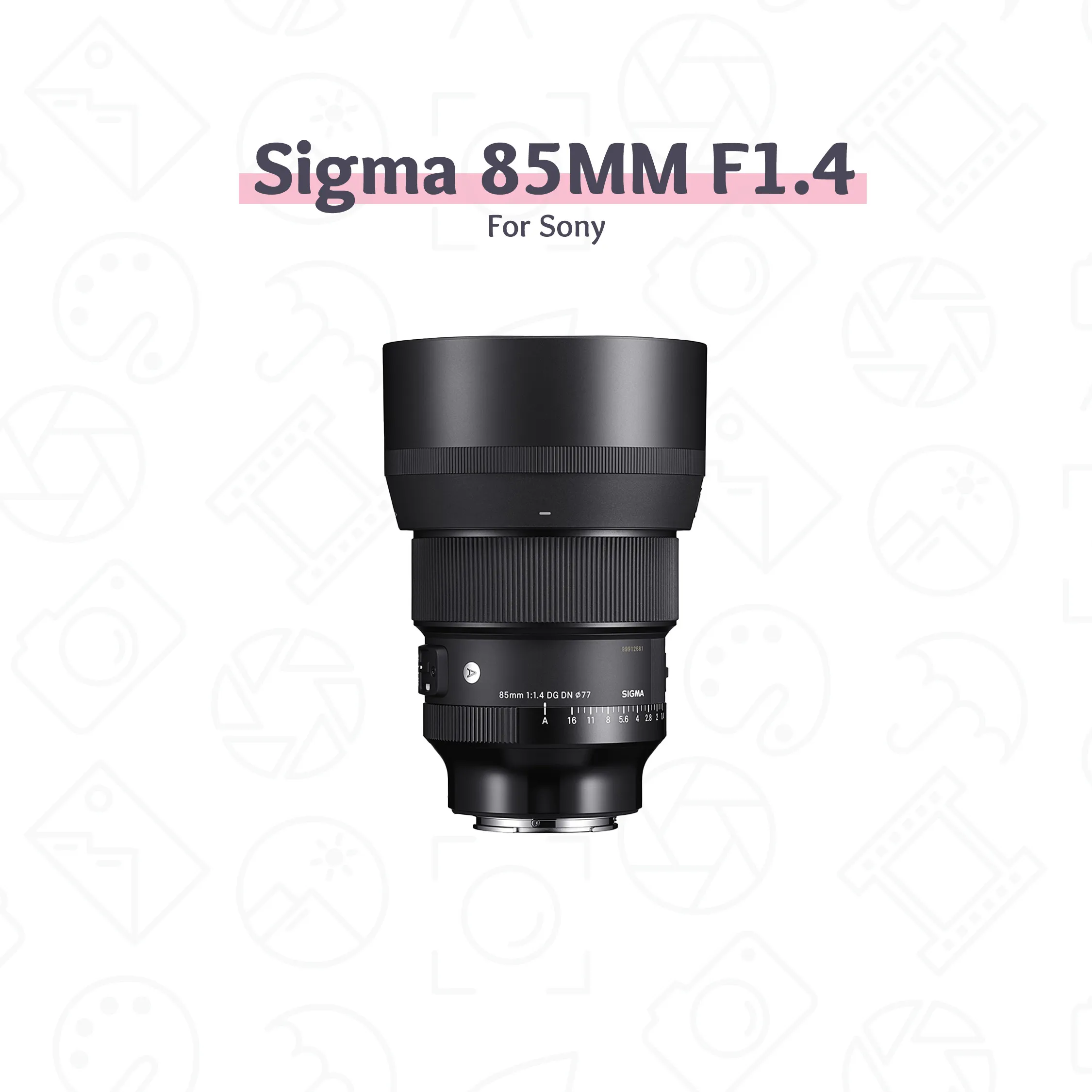 Sigma 85mm F1.4 For Sony