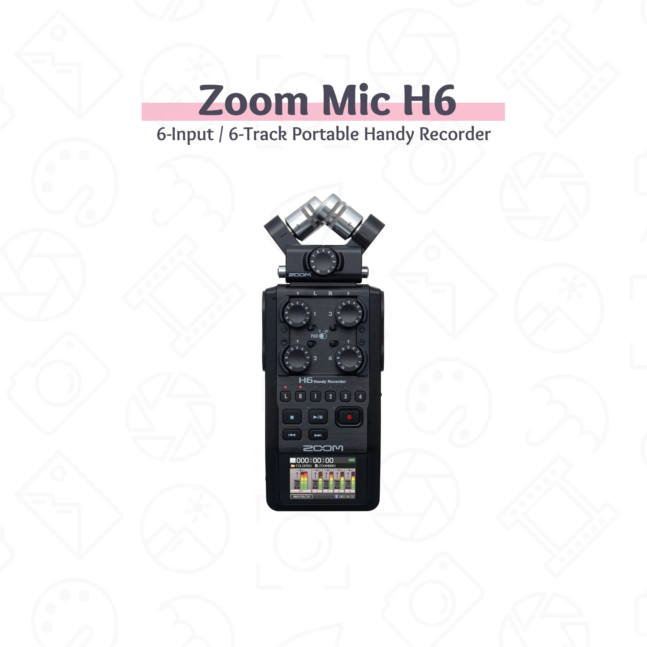 Zoom H6 Mic