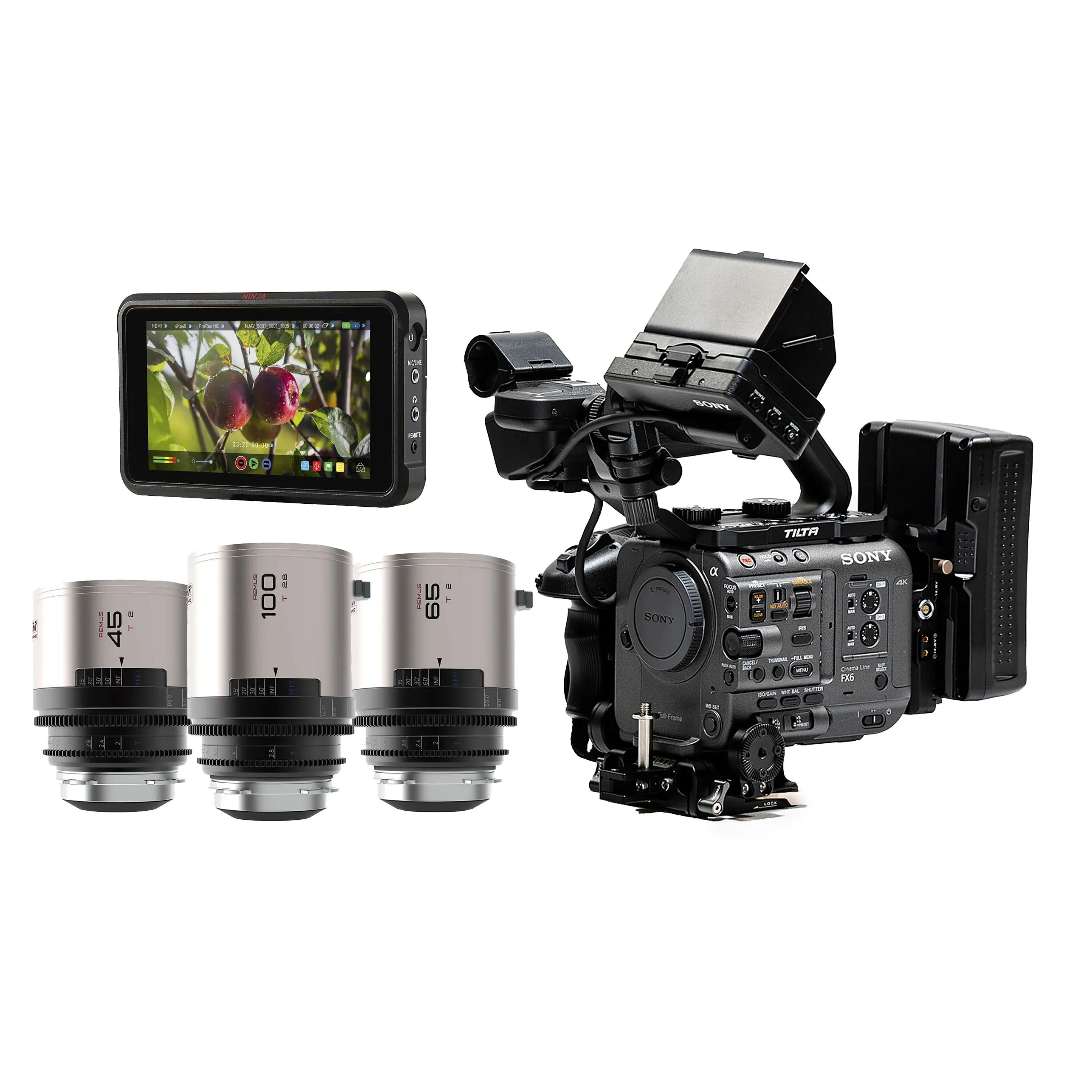 Sony Fx6 with Anamorphic Lens