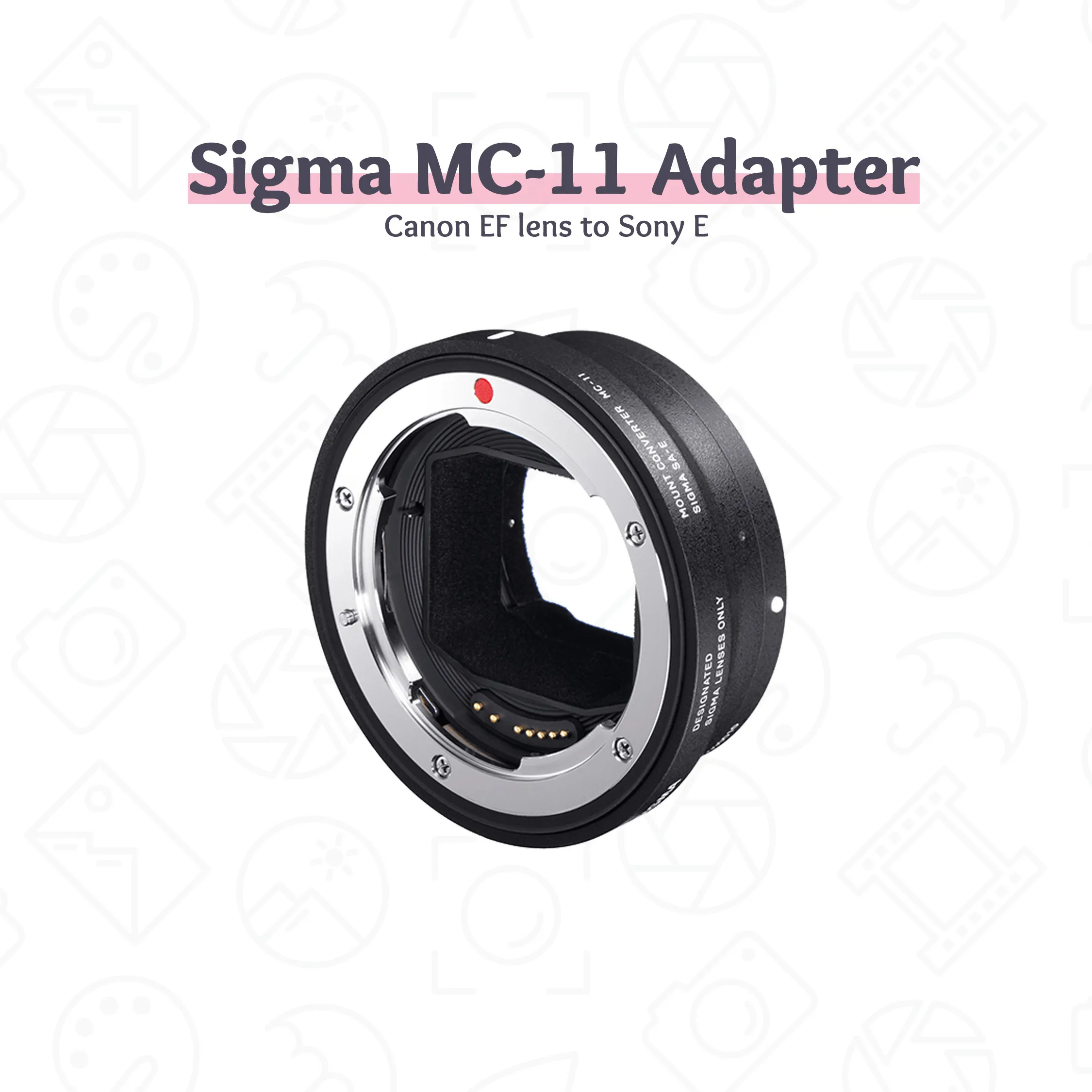 Sigma EF to E mount Adapter