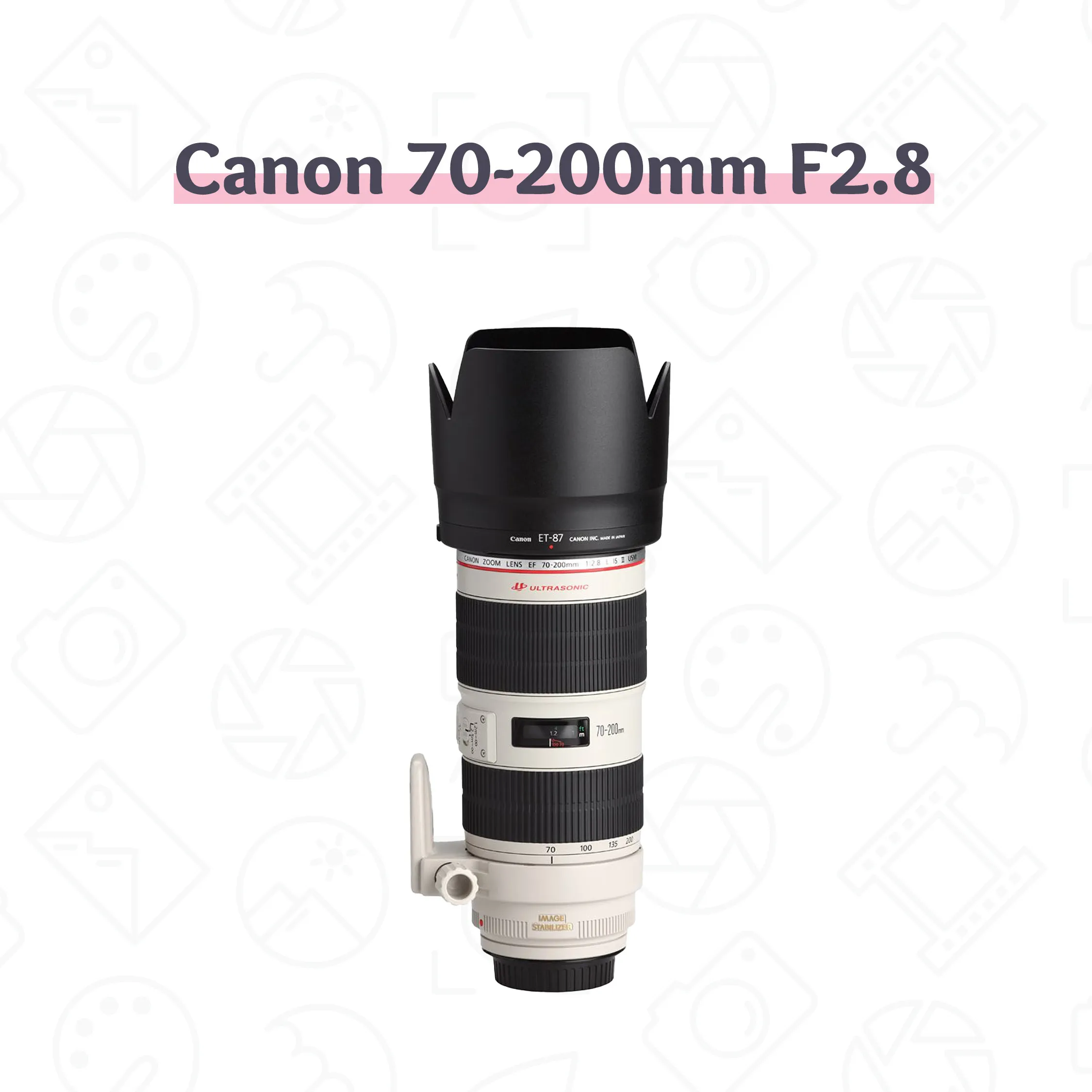 Canon 70-200mm F2.8L iii USM EF