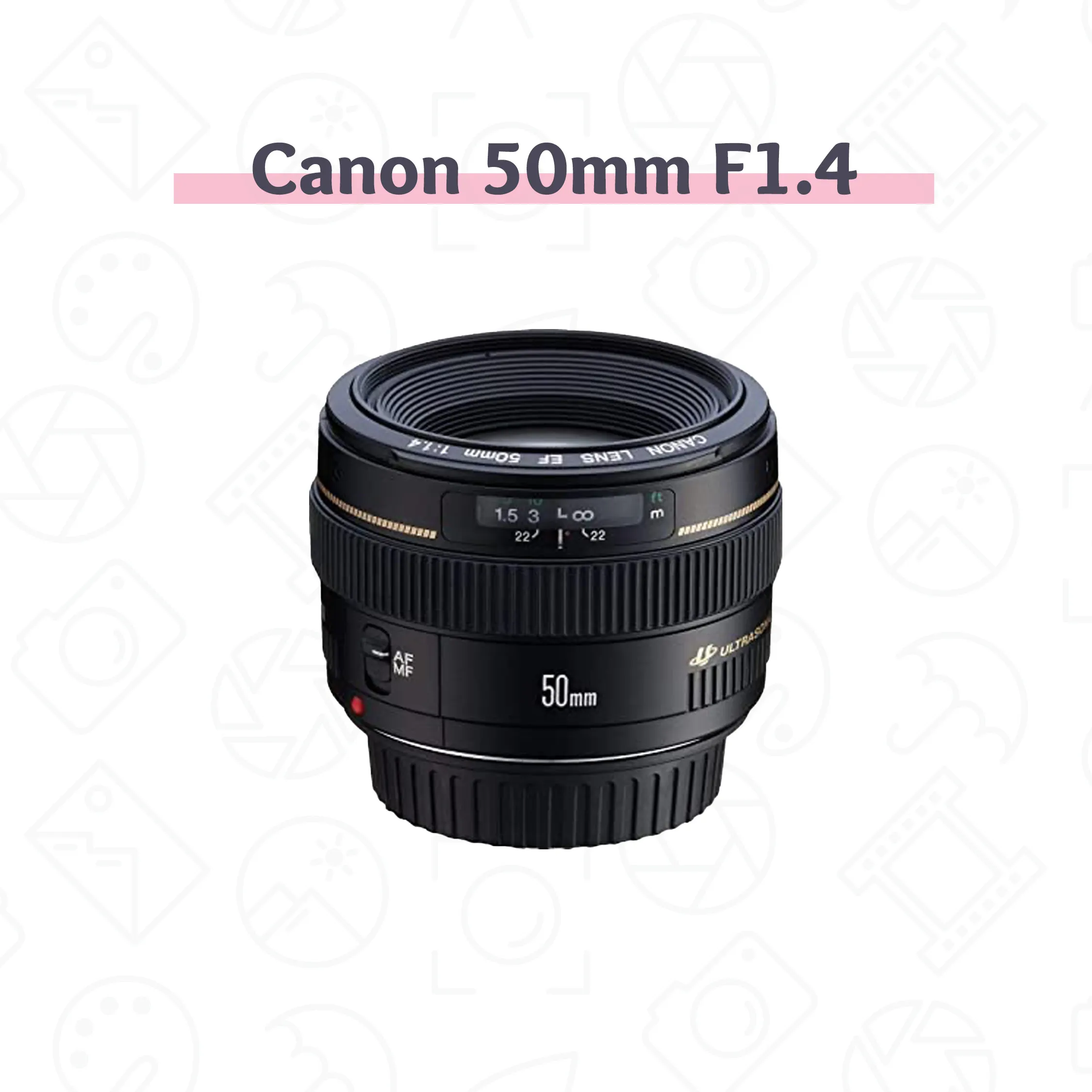 Canon 50mm F1.4 USM EF