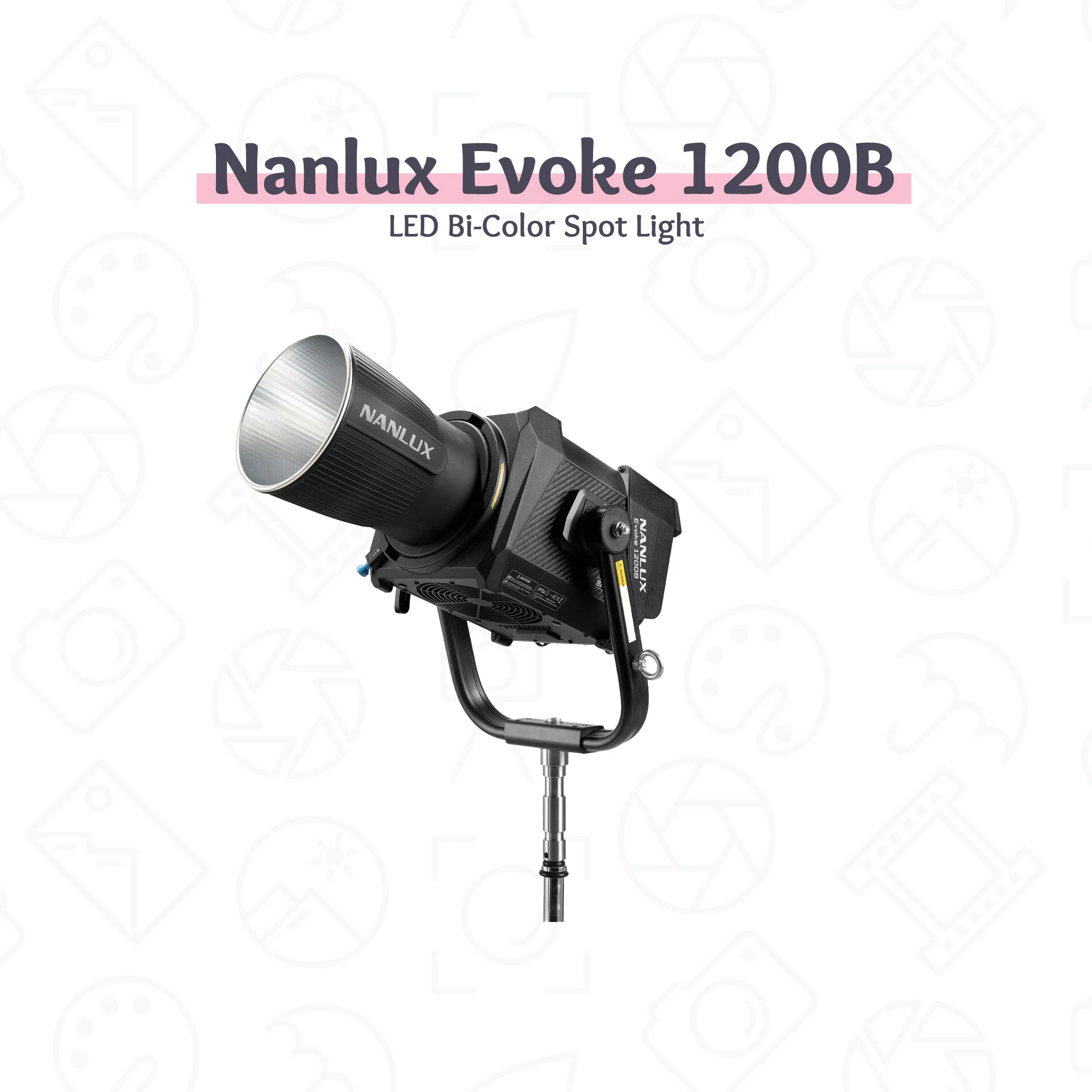 Nanlux Evoke 1200B LED Bi-Color Spot Light