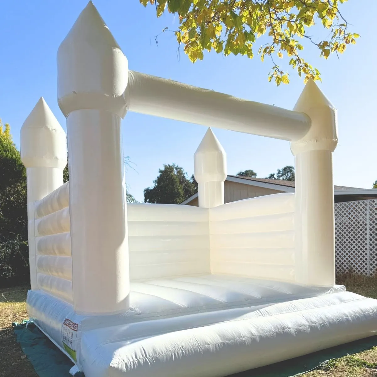 White Bounce House