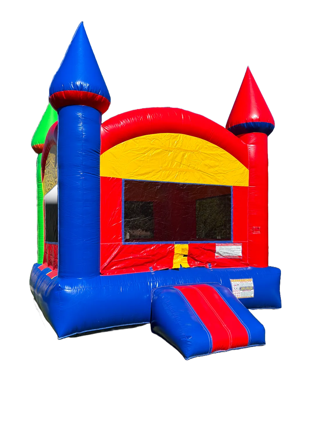 Blue & Red Bounce House