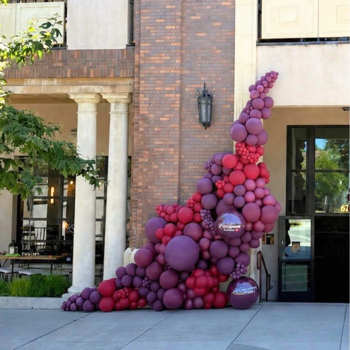 Organic Balloon Installation