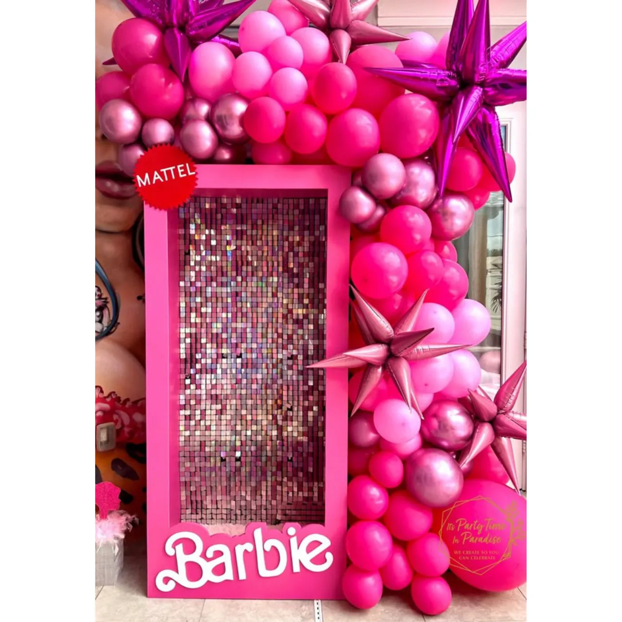 Barbie Backdrop Box