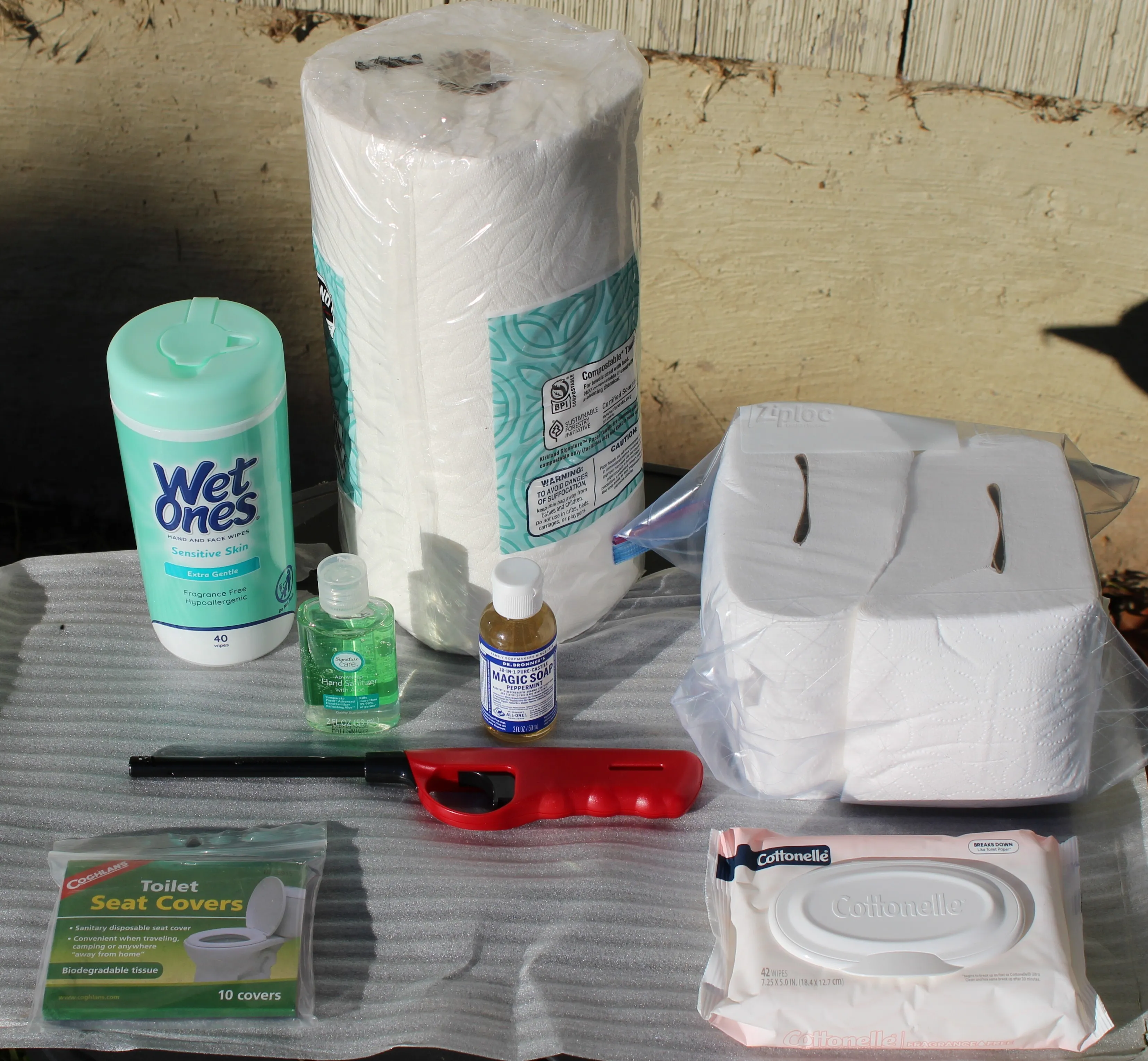 Camping Convenience Supply Package