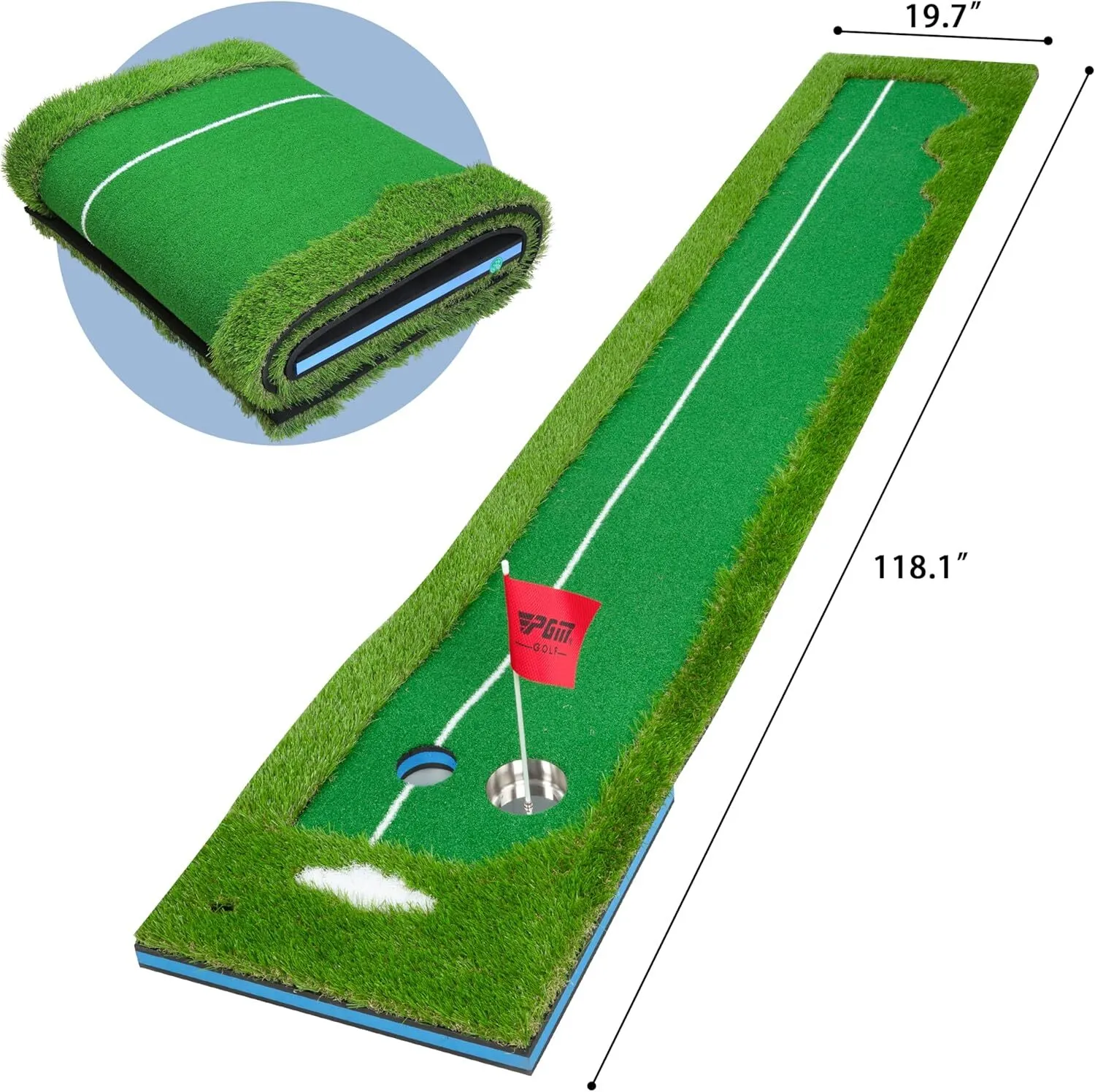 GOLF PUT MAT