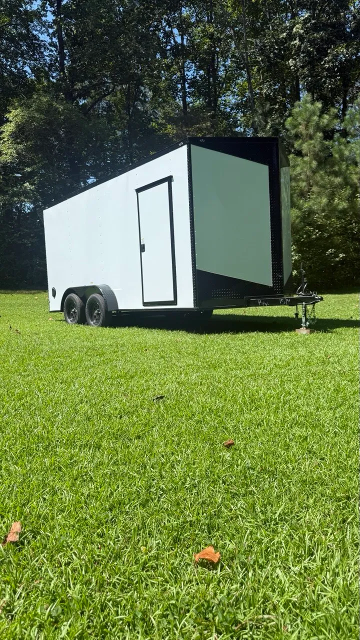 7x16 ft enclosed trailer