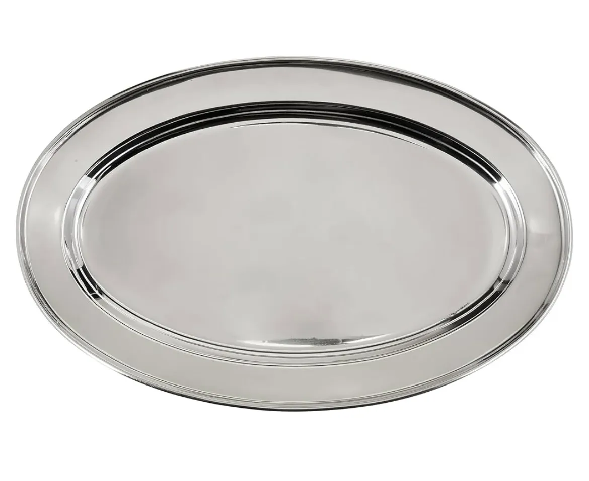 20" Silver Serving Tray