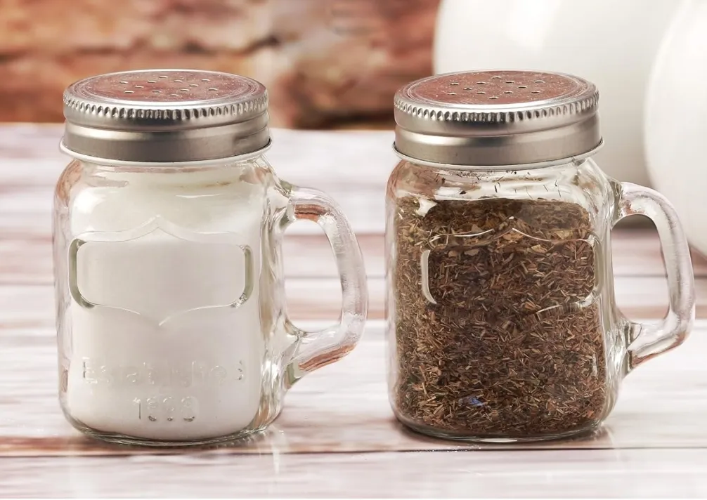 Salt & Pepper Mason Jars