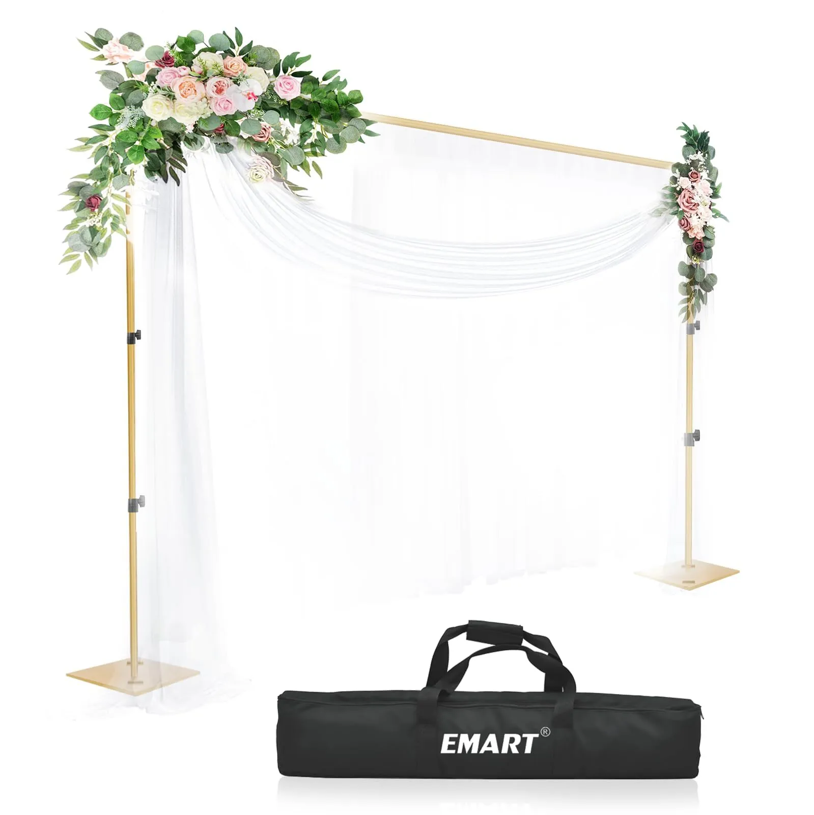 Gold Heavy Duty Backdrop Stand 6.5X10ft