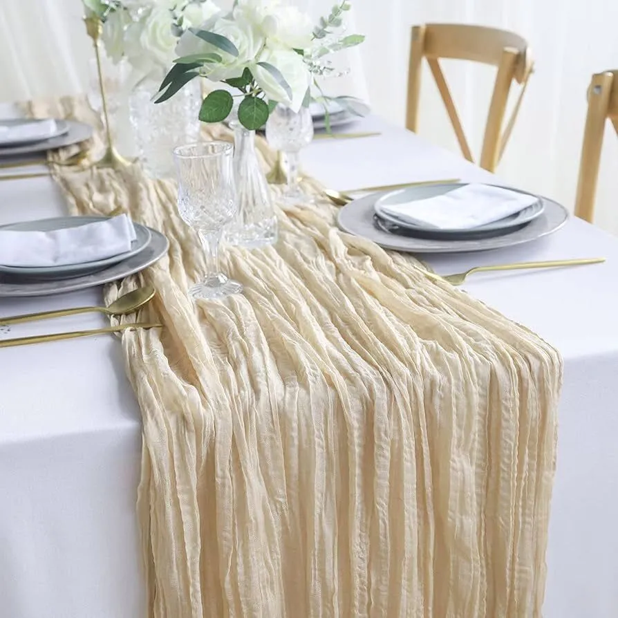 Chessecloth Table Runner