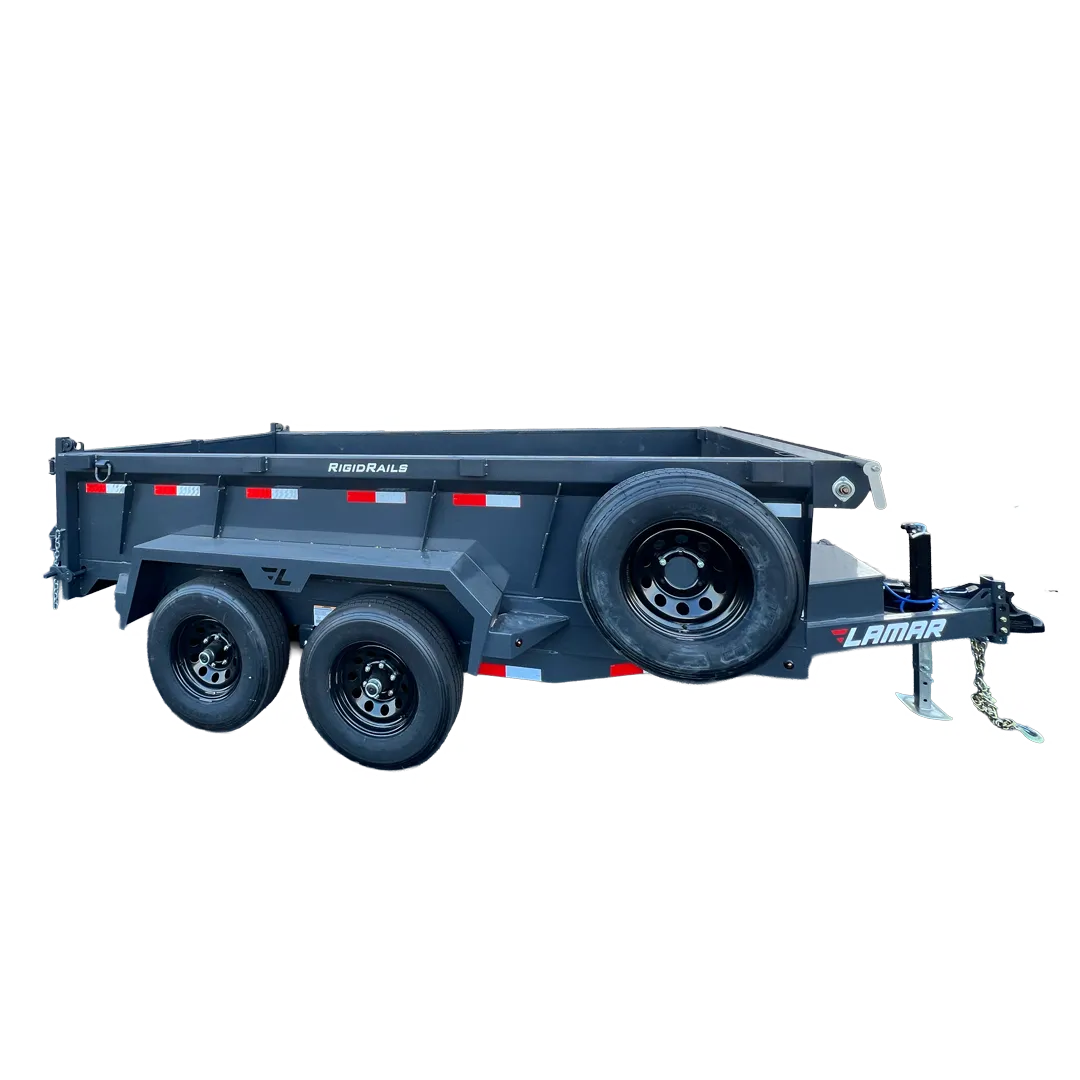 77x12 Lamar Dump Trailer