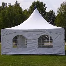 20 ft HIGH PEAK MARQUEE TENT Window Wall/Curtain (One Wall)