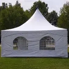 20 ft HIGH PEAK MARQUEE TENT Window Wall/Curtain (One Wall)
