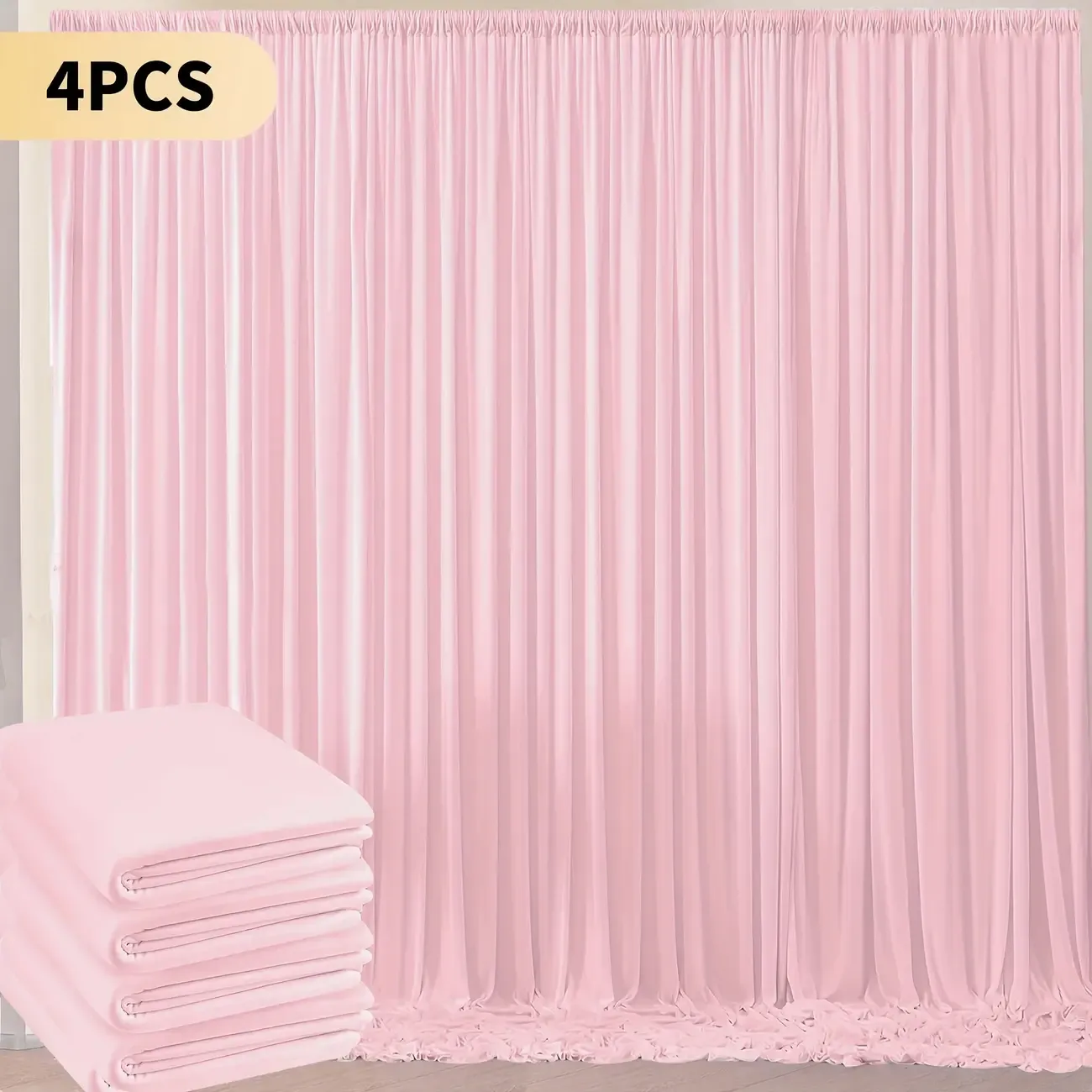 Photo Booth Back Drop (Light Pink)