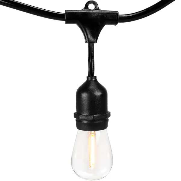 Bistro Tent Lighting (Crisscross Design – 2×24ft Strands)