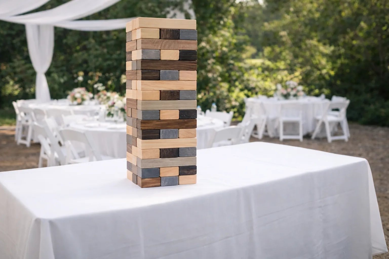 Fancy Giant Jenga