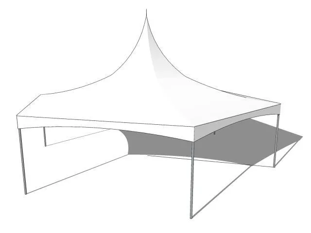 HIGH PEAK MARQUEE TENT 35 by 35 feet (Tent Only)