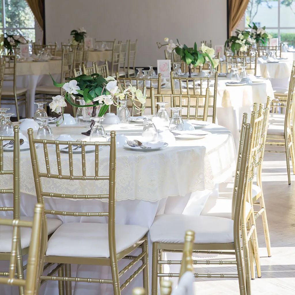 Chiavari chairs and table - 6 people