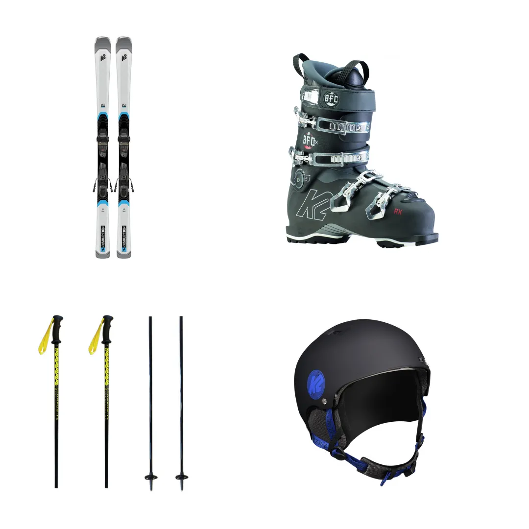 Adult Executive Skis/Boots/Poles