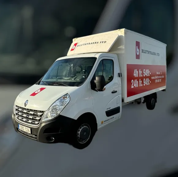 Lätt lastbil 18 Kubik 72h Fria mil